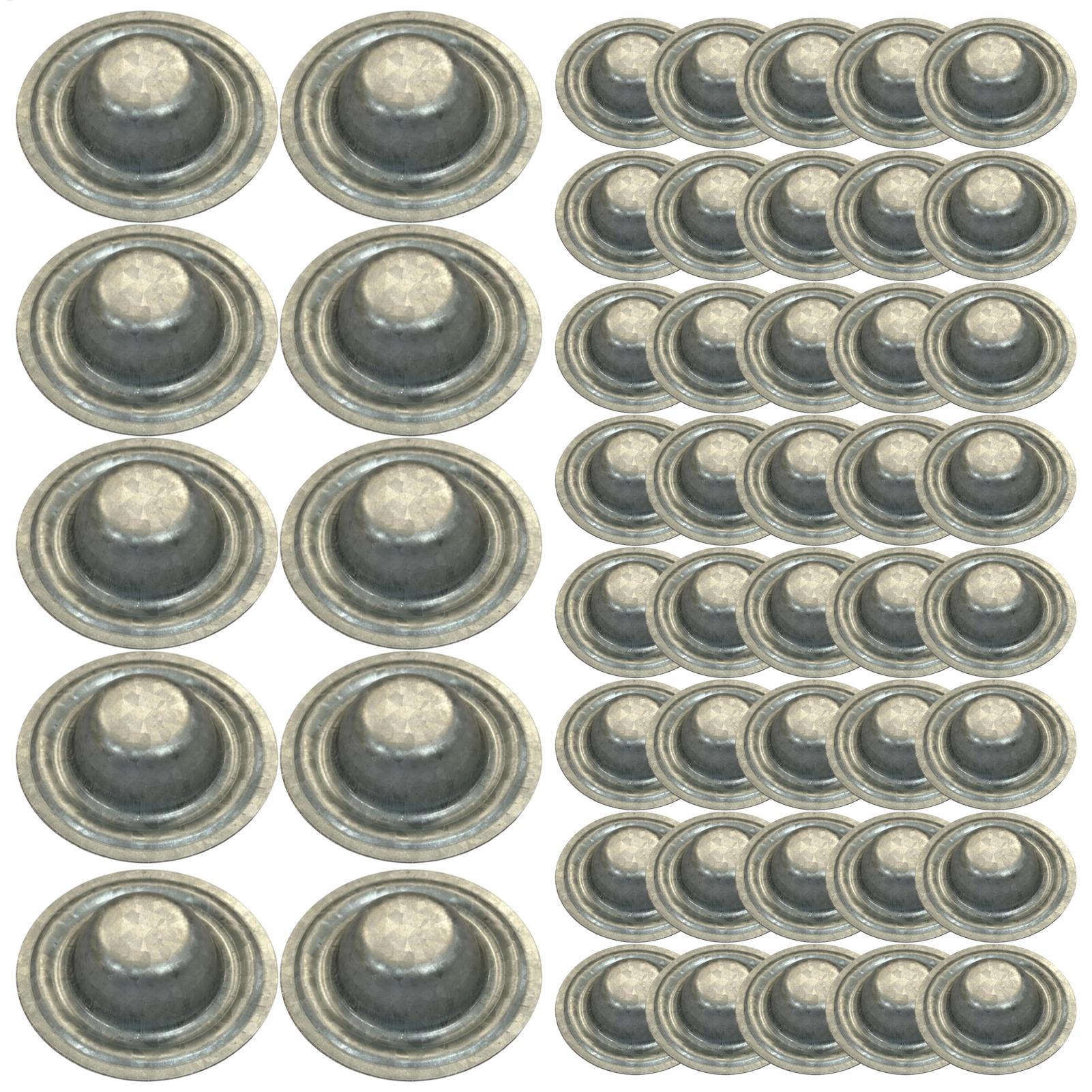 Outdoor Furniture Upholstery - 50 Peças de Tampas Metálicas para