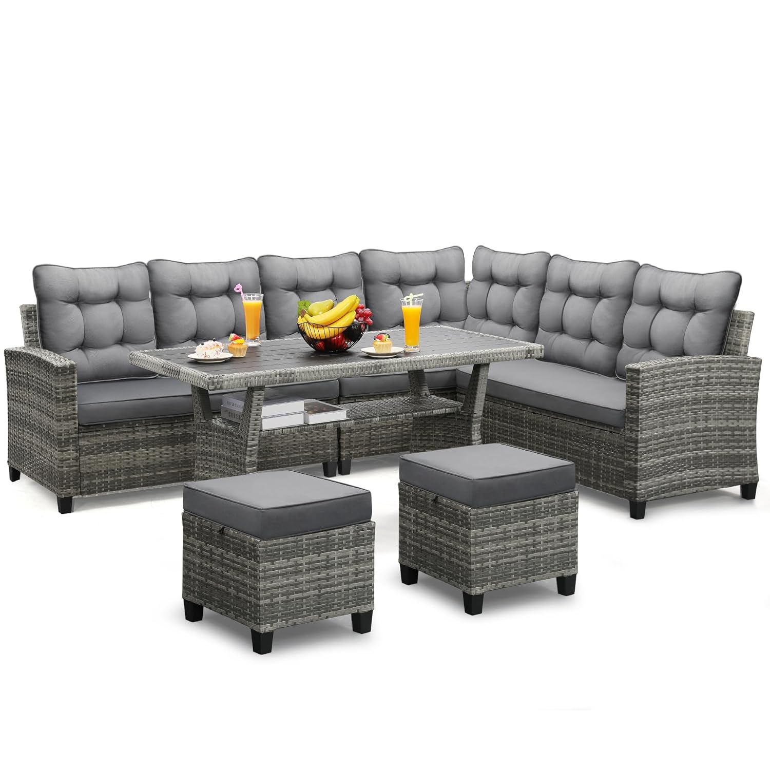 Outdoor Furniture Ideas - Conjunto de móveis para pátio com
