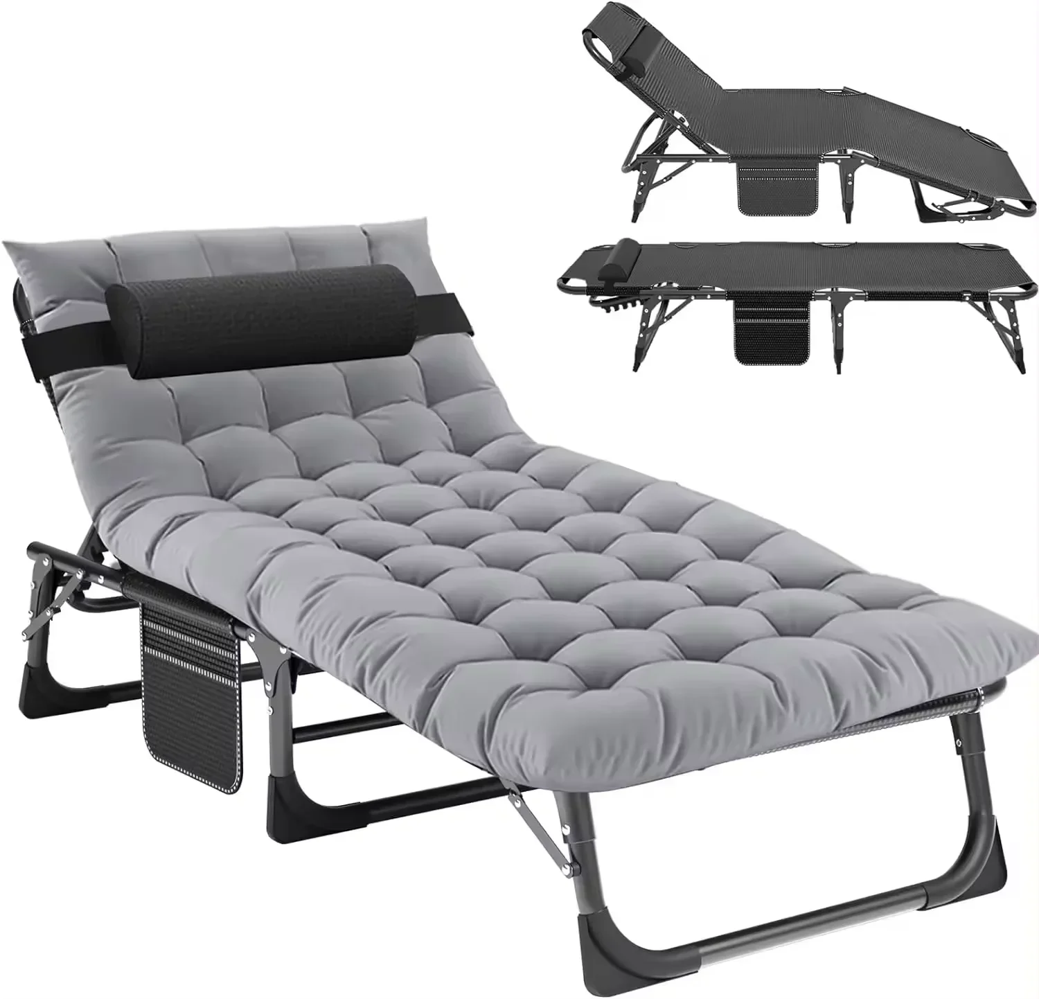 Outdoor Furniture Wooden - 20262024 Vendas Quentes Cama Dobrável Portátil