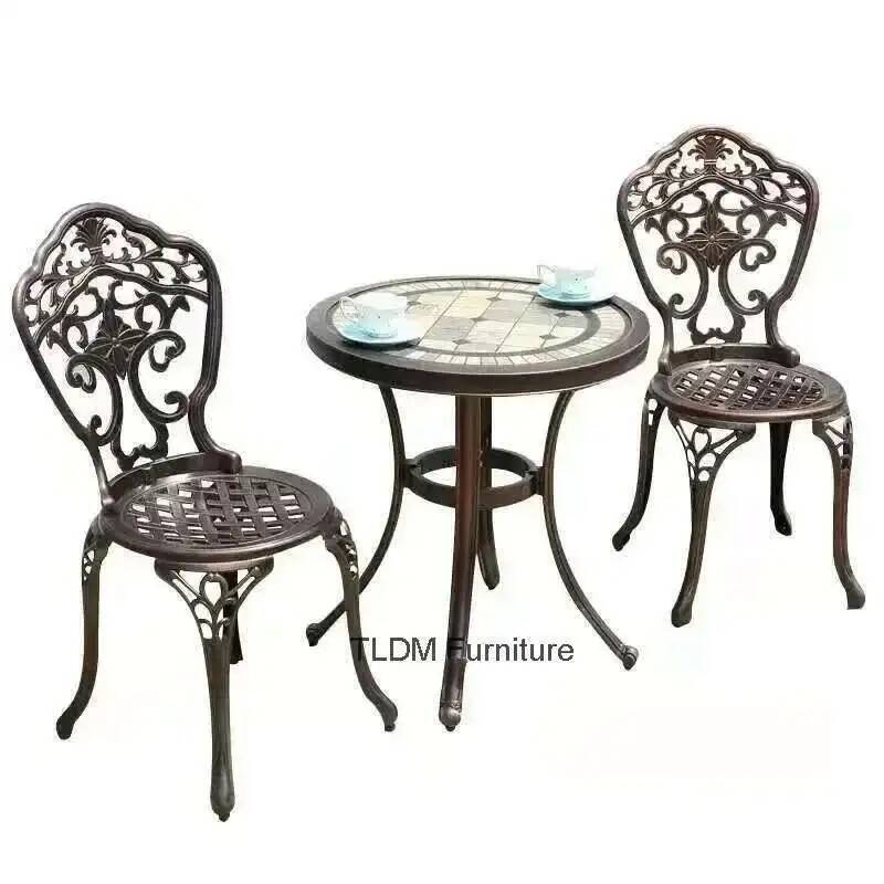 Outdoor Furniture Iron - Urniture conjunto de cadeiras de lazer