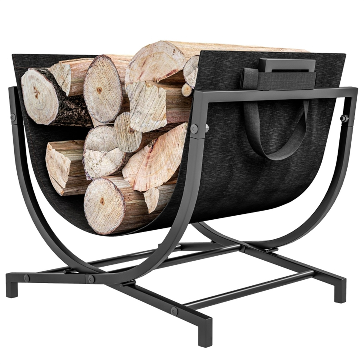 Outdoor Furniture Wooden - Suporte para Lenha de Madeira para