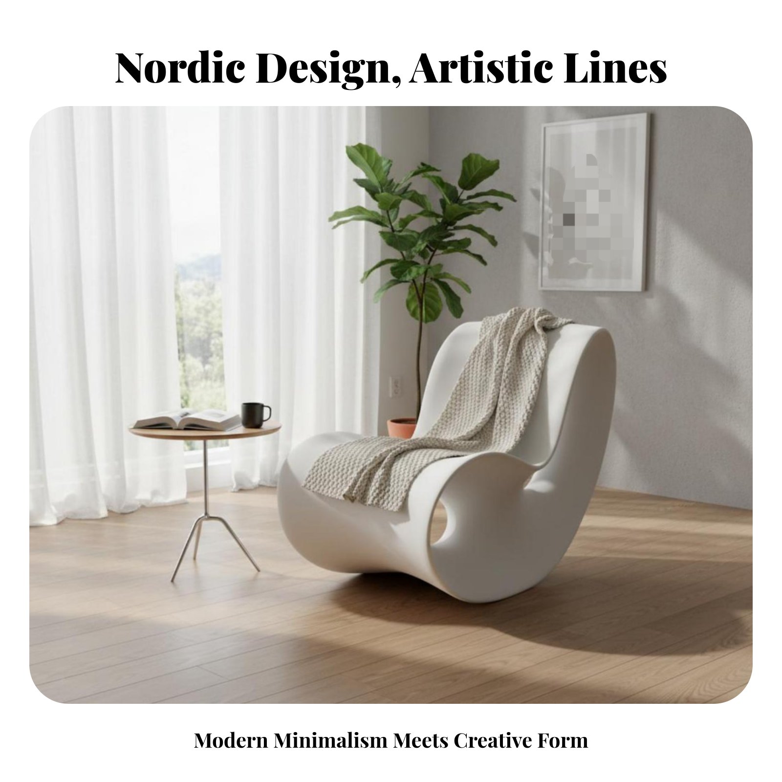 Outdoor Furniture Upholstery - Cadeira de Balanço com Base de