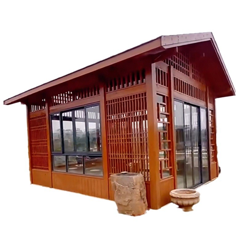 Outdoor Furniture Wooden - Ao ar livre antigo jardim villa