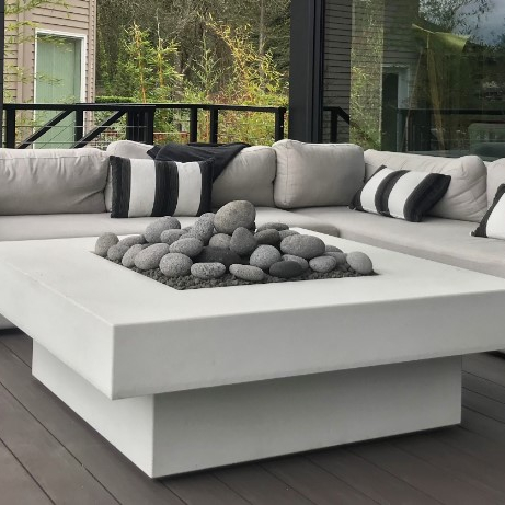 Outdoor Furniture Fire Pit - Conjunto de Sofá para Exterior com