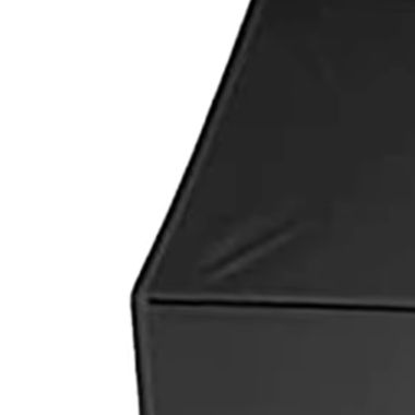 Outdoor Furniture Cover - Capa protetora preta à prova d'água,