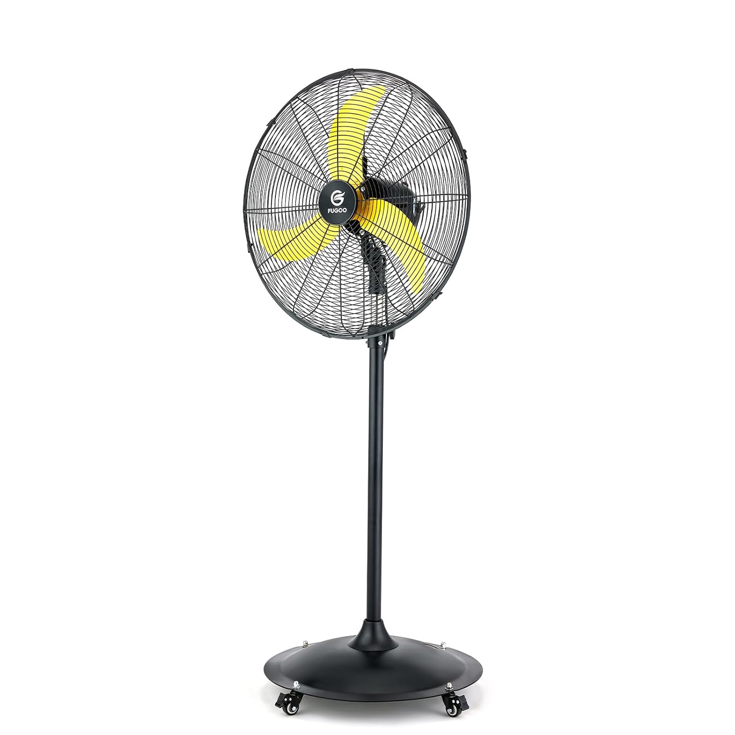 Outdoor Furniture Metal - Ventilador de Pedestal Oscilante para Exterior
