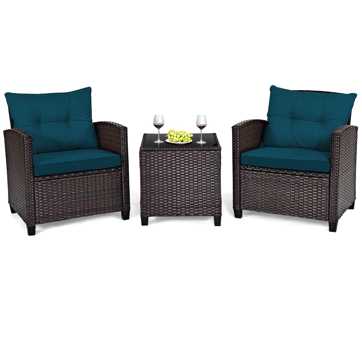 Outdoor Furniture Ideas - Conjunto de Móveis para Pátio com