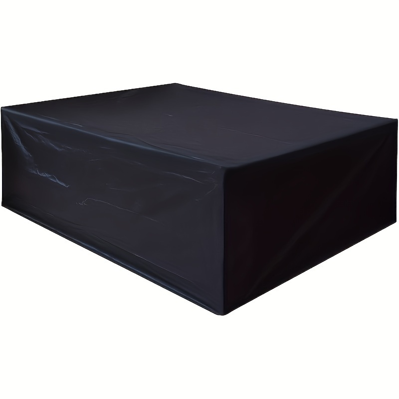 Outdoor Furniture Cover - Capa preta para móveis de exterior,