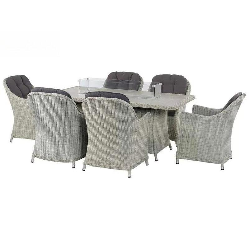 Conjunto de Sofá de Jardim Mod - Outdoor Furniture Fire Pit avaliação e preço