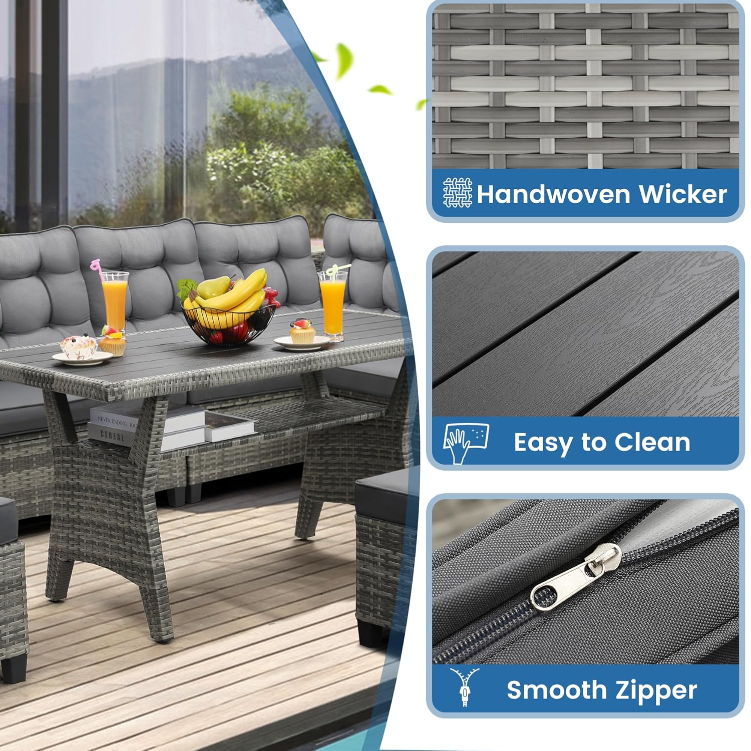 Conjunto de móveis para pátio  - Outdoor Furniture Ideas avaliação e preço