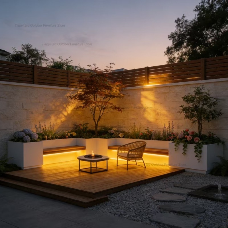 Assento para Plantas em Ferro  - Outdoor Furniture Iron avaliação e preço