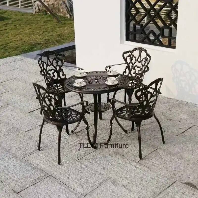 Urniture conjunto de cadeiras  - Outdoor Furniture Iron avaliação e preço