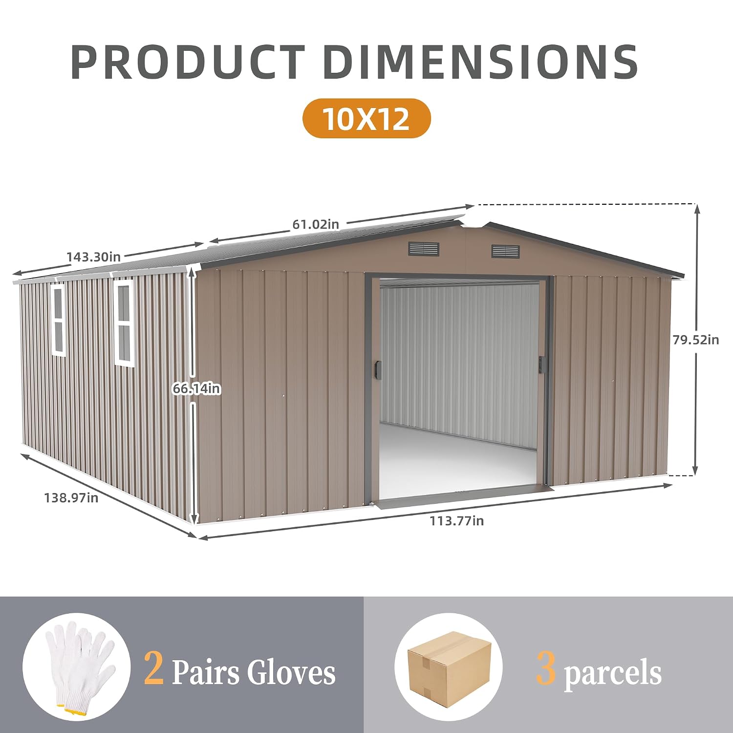 Galpão de Armazenamento Extern - Outdoor Furniture Metal avaliação e preço