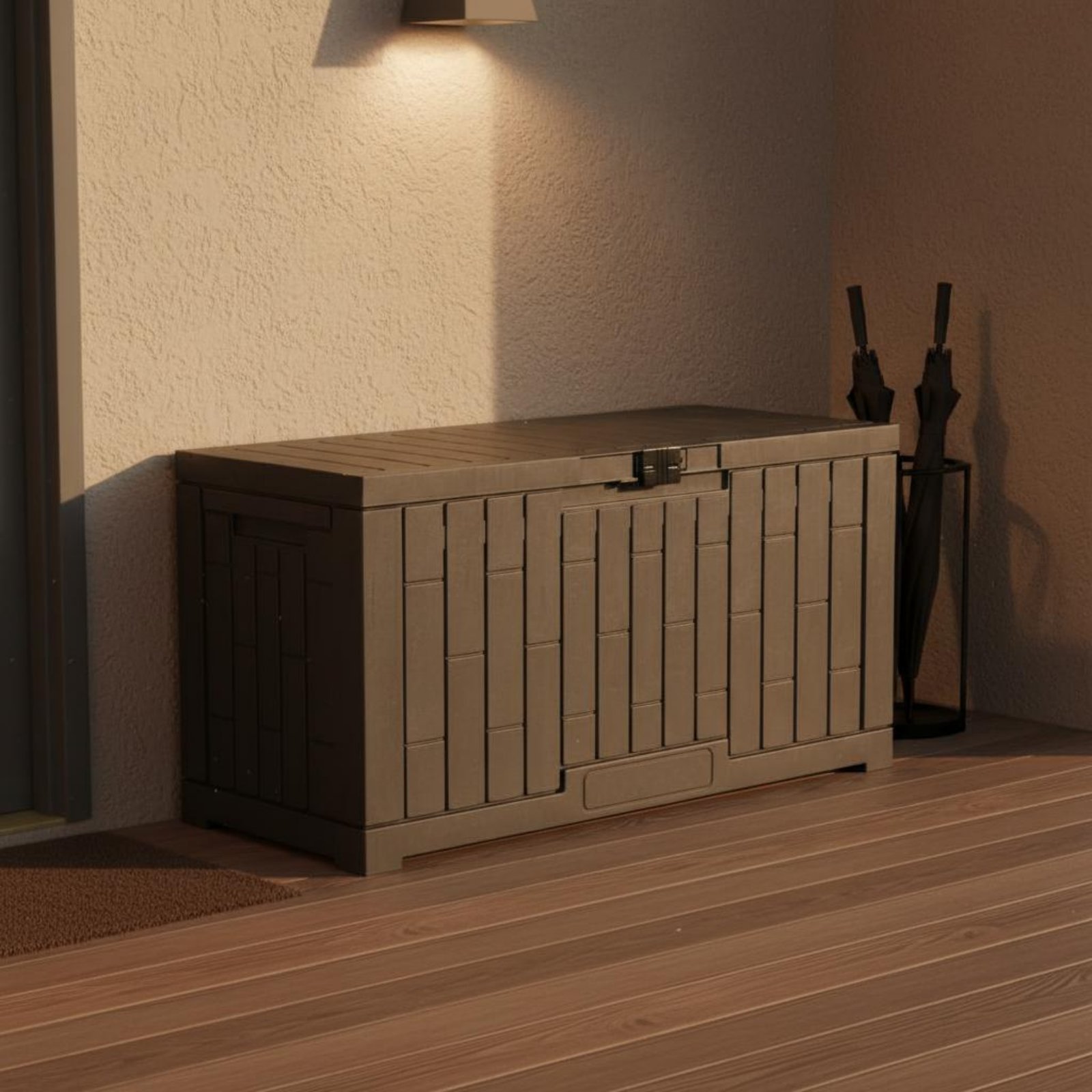 Caixa de Armazenamento Retangu - Garden Storage Box avaliação e preço