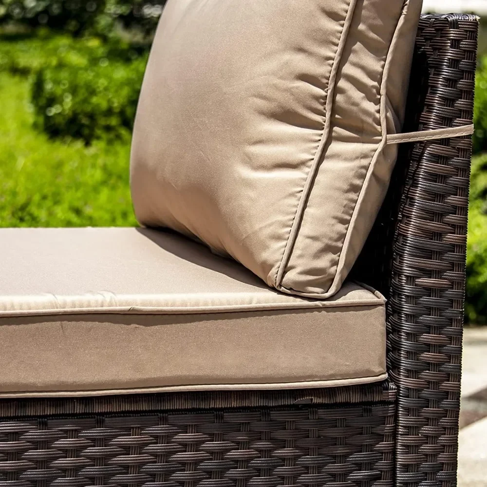 -Conjunto de móveis de pátio c - Outdoor Furniture Fire Pit avaliação e preço