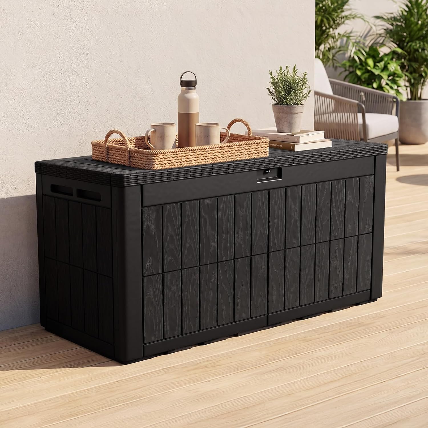 Caixa de Armazenamento Externa - Garden Storage Box avaliação e preço