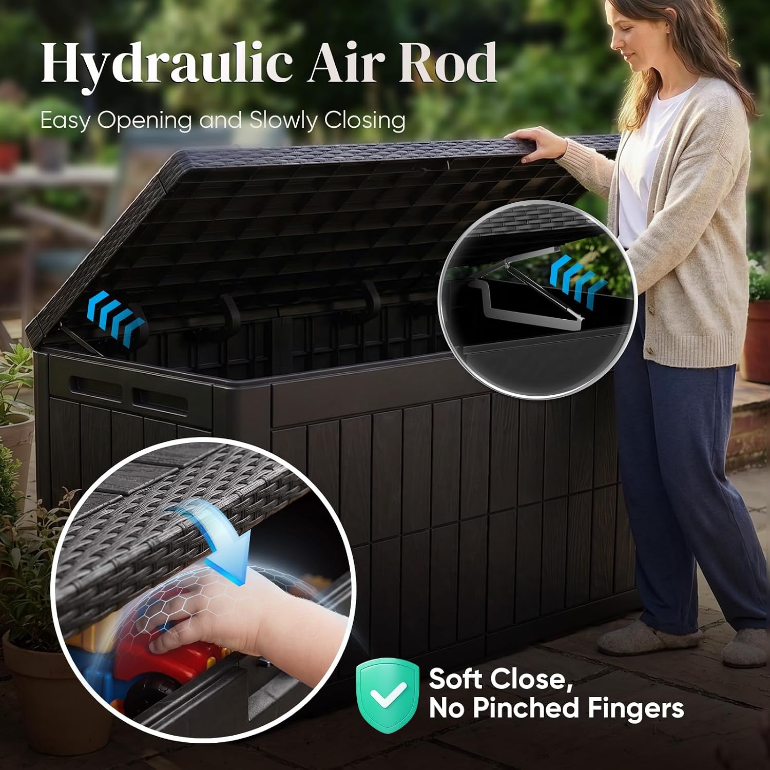 Caixa de Armazenamento Externa - Garden Storage Box avaliação e preço