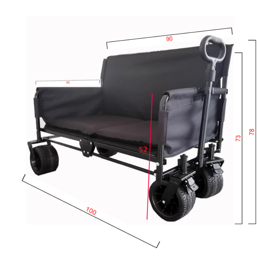 Carrinho Dobrável Multifuncion - Outdoor Furniture Metal avaliação e preço