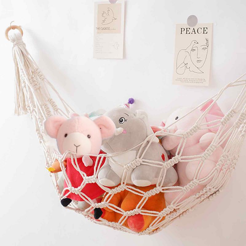 Boho Stuffed Animal Storage Ha - Outdoor Furniture Upholstery avaliação e preço