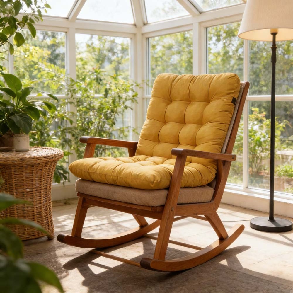 Almofada de assento grossa com - Outdoor Furniture Upholstery avaliação e preço