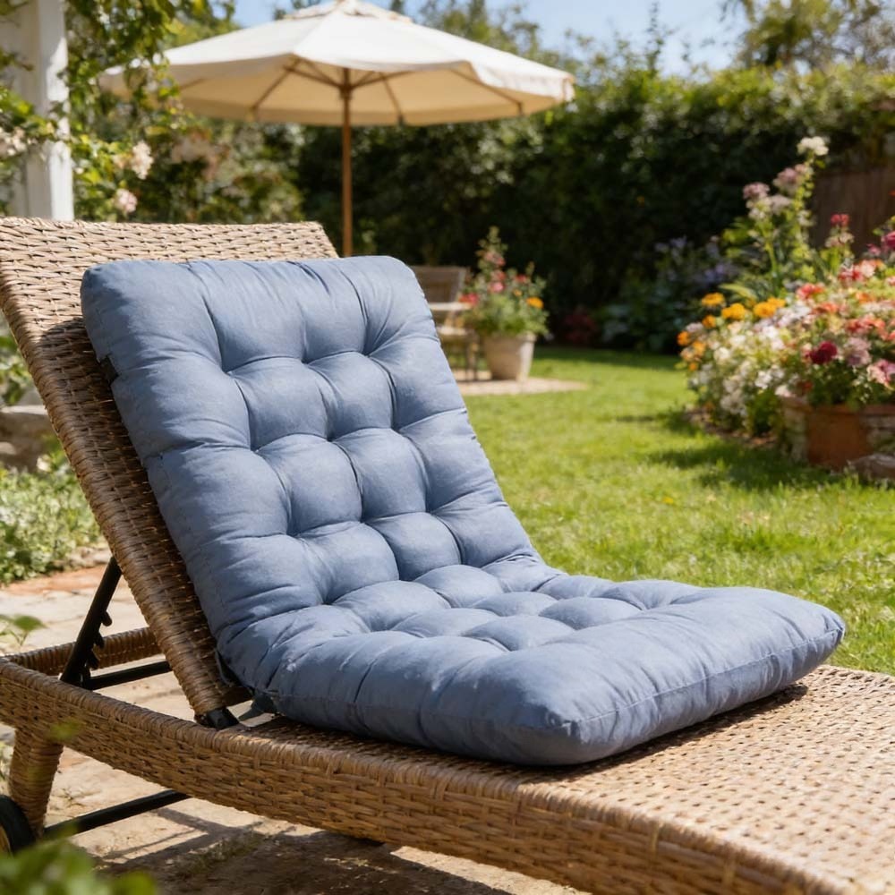 Almofada de assento grossa com - Outdoor Furniture Upholstery avaliação e preço