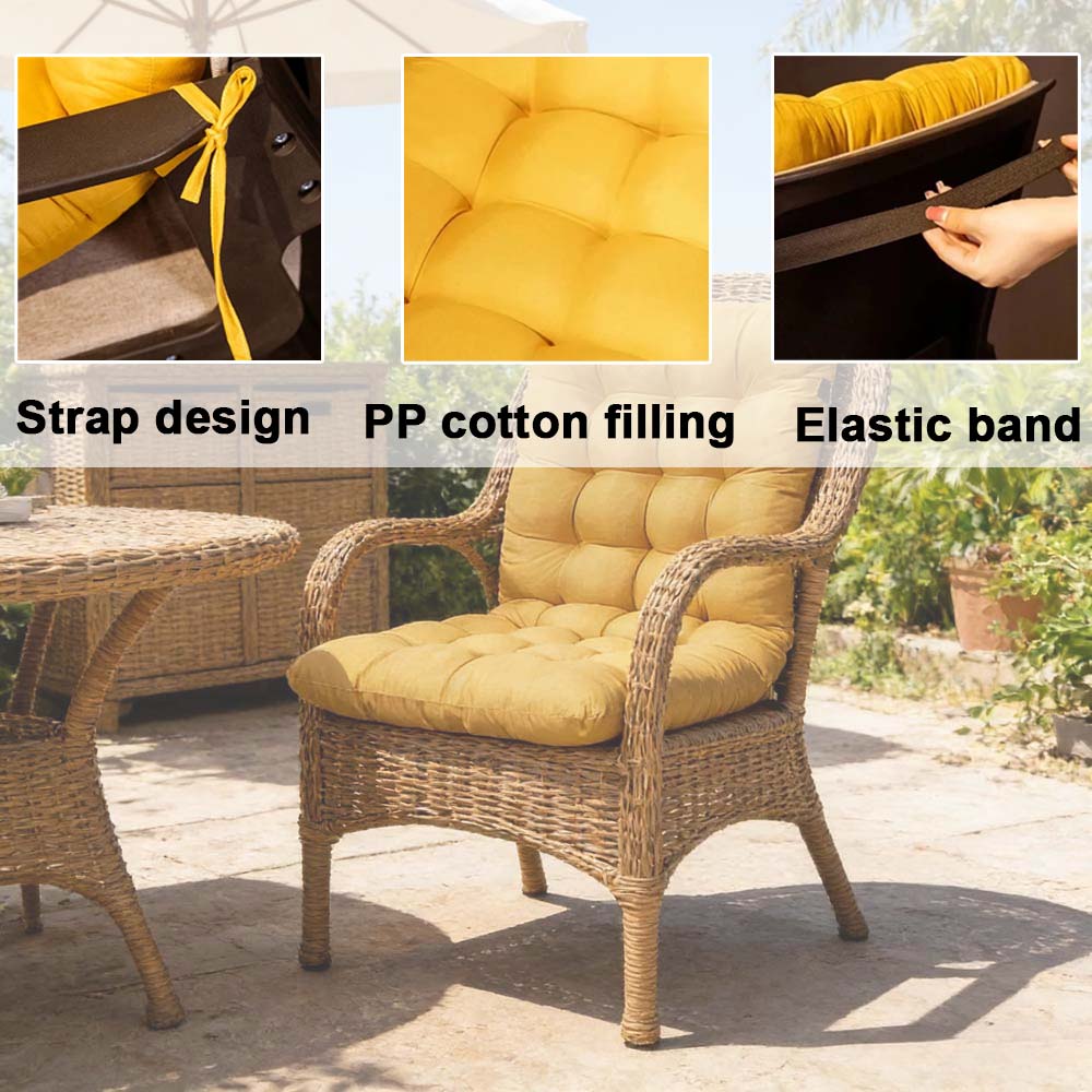 Almofada de assento grossa com - Outdoor Furniture Upholstery avaliação e preço