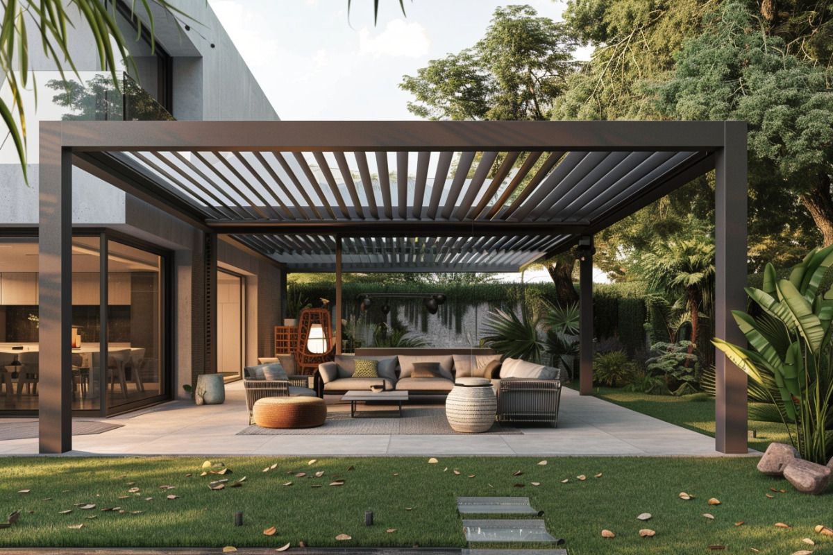 Pergolado de Alumínio de Alta  - Outdoor Furniture Metal avaliação e preço