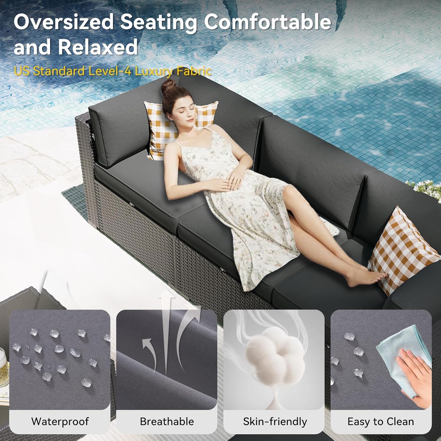 Conjunto de Móveis para Pátio  - Outdoor Furniture Fire Pit avaliação e preço