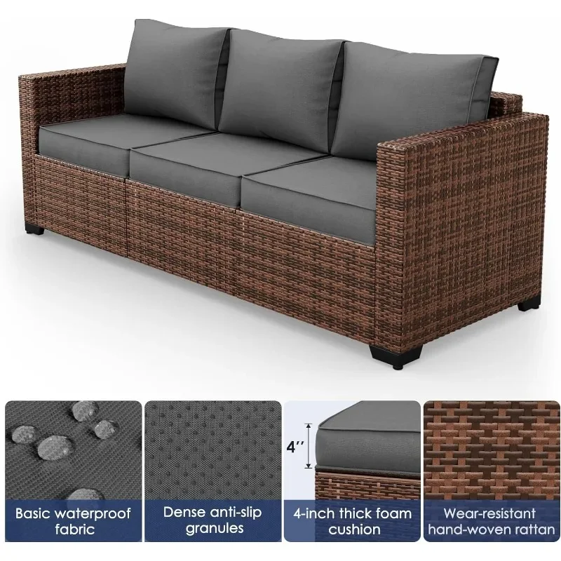 Um conjunto de móveis com mesa - Outdoor Furniture Fire Pit avaliação e preço