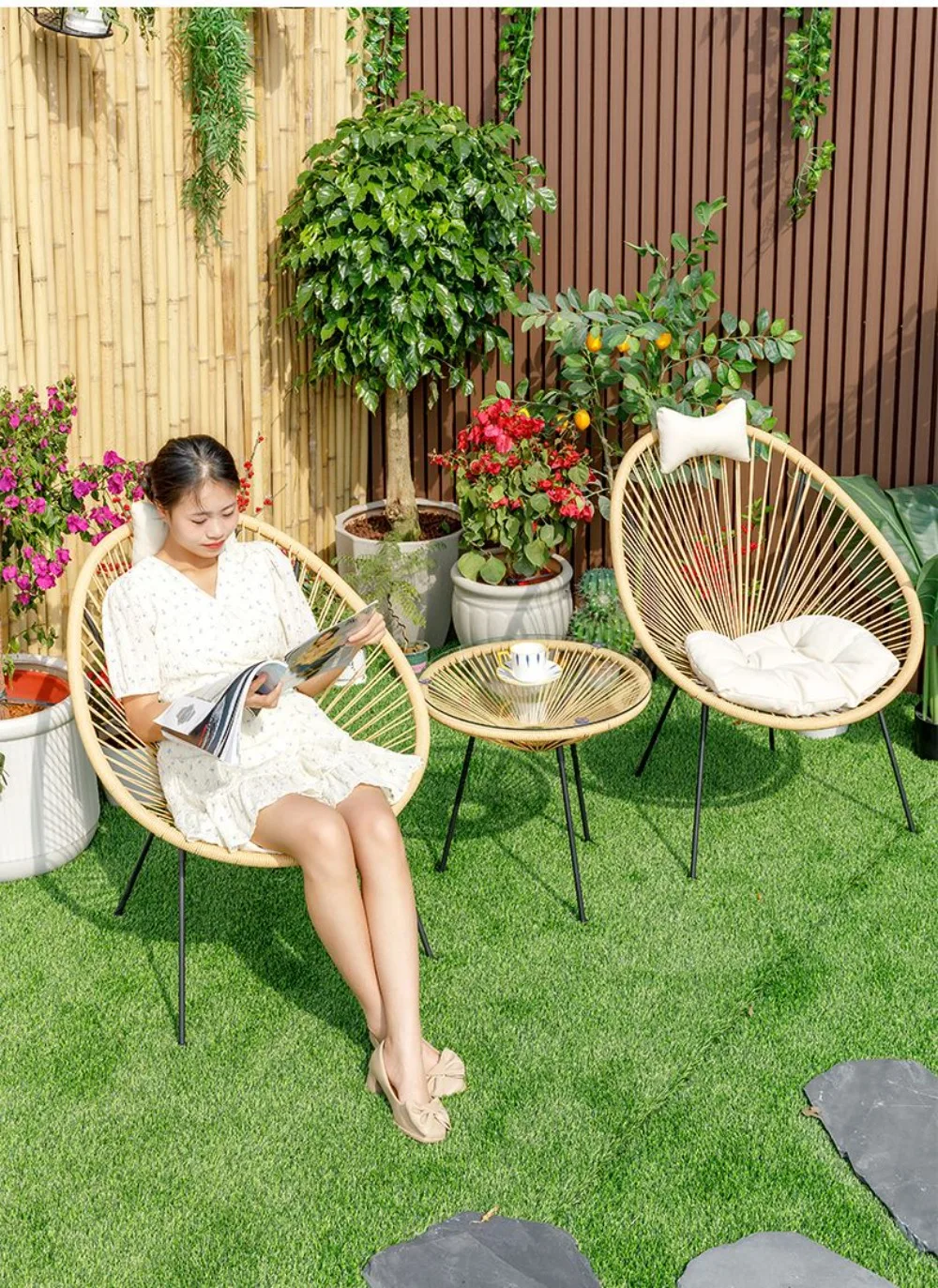 Cadeiras de Jantar Nórdicas pa - Outdoor Furniture Iron avaliação e preço