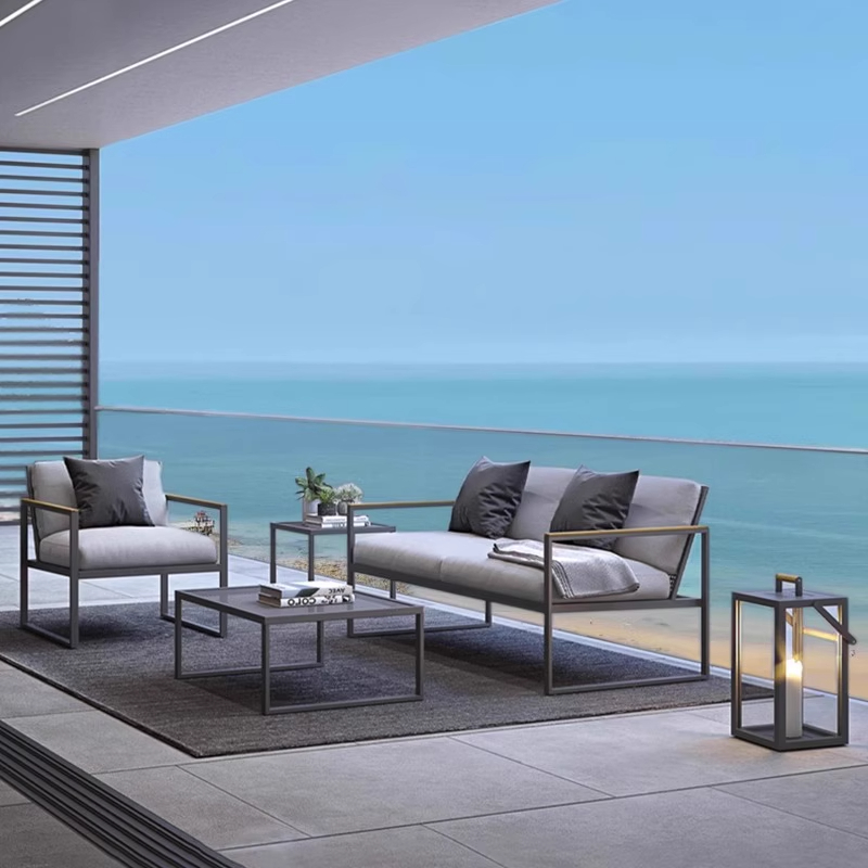 Conjunto de Sofá Moderno Imper - Outdoor Furniture Iron avaliação e preço