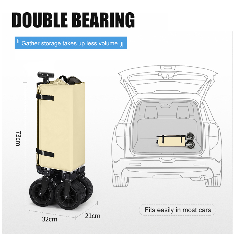 Carrinho de Camping Dobrável p - Outdoor Furniture Metal avaliação e preço