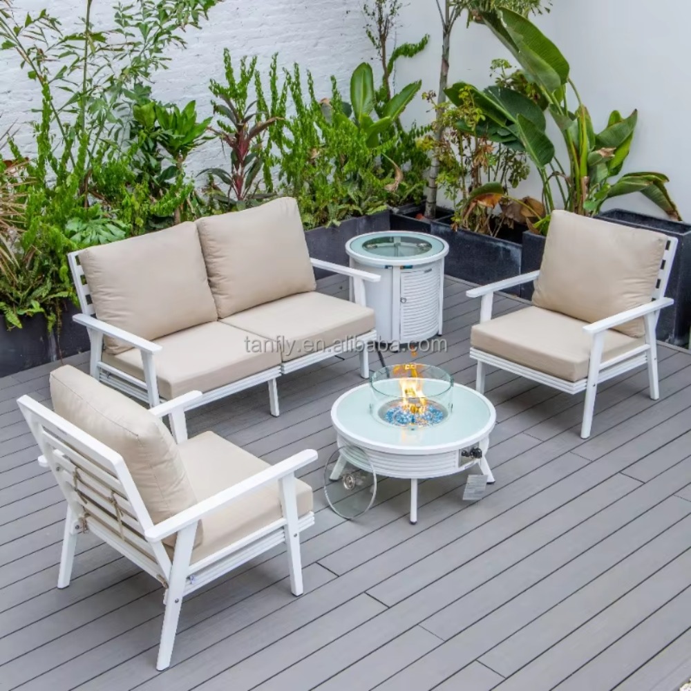 Conjunto de Móveis para Exteri - Outdoor Furniture Fire Pit avaliação e preço