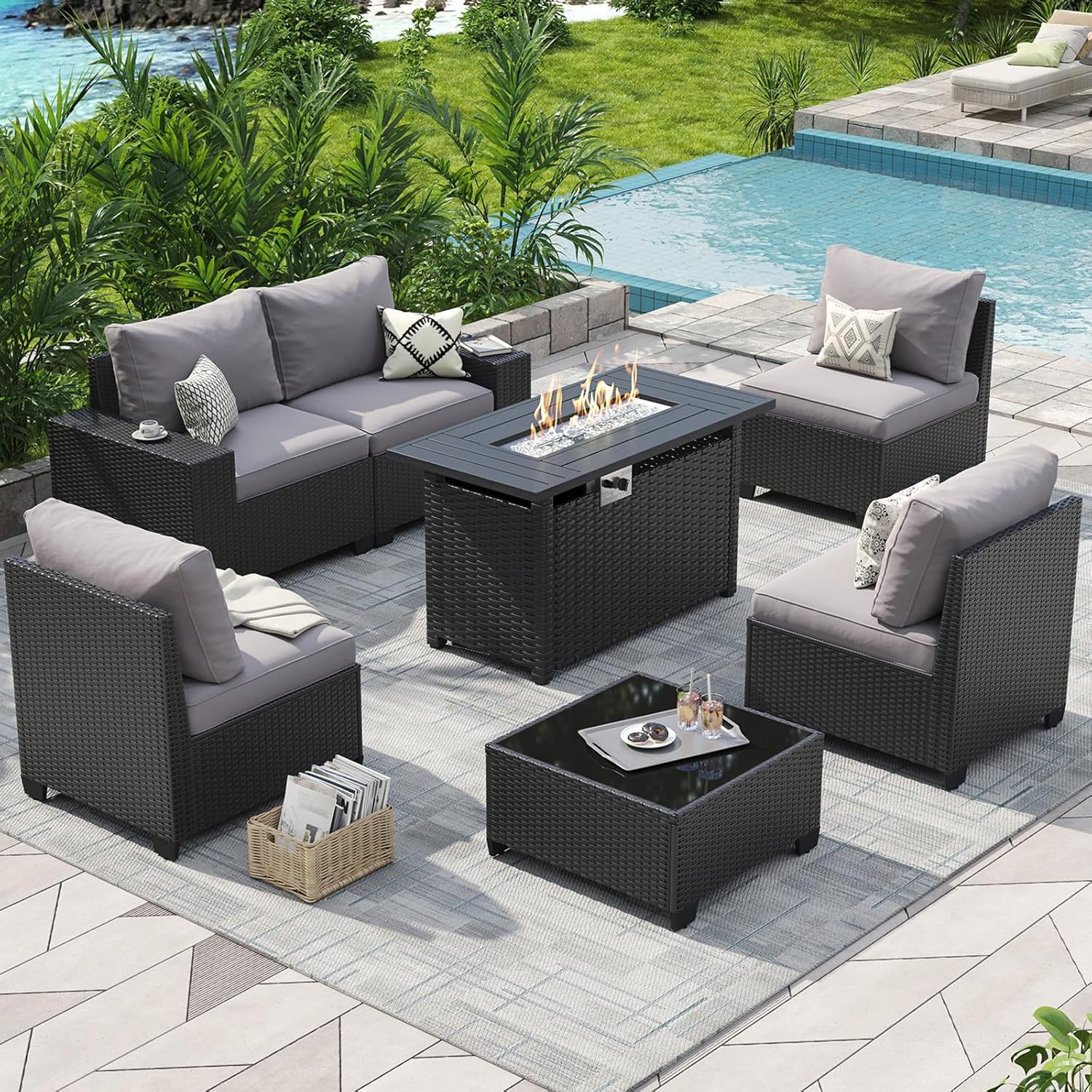 Conjunto de Móveis para Pátio  - Outdoor Furniture Ideas avaliação e preço