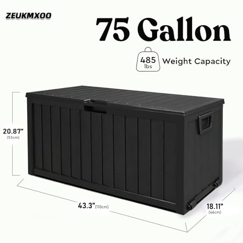 Caixa de Armazenamento Externa - Garden Storage Box avaliação e preço