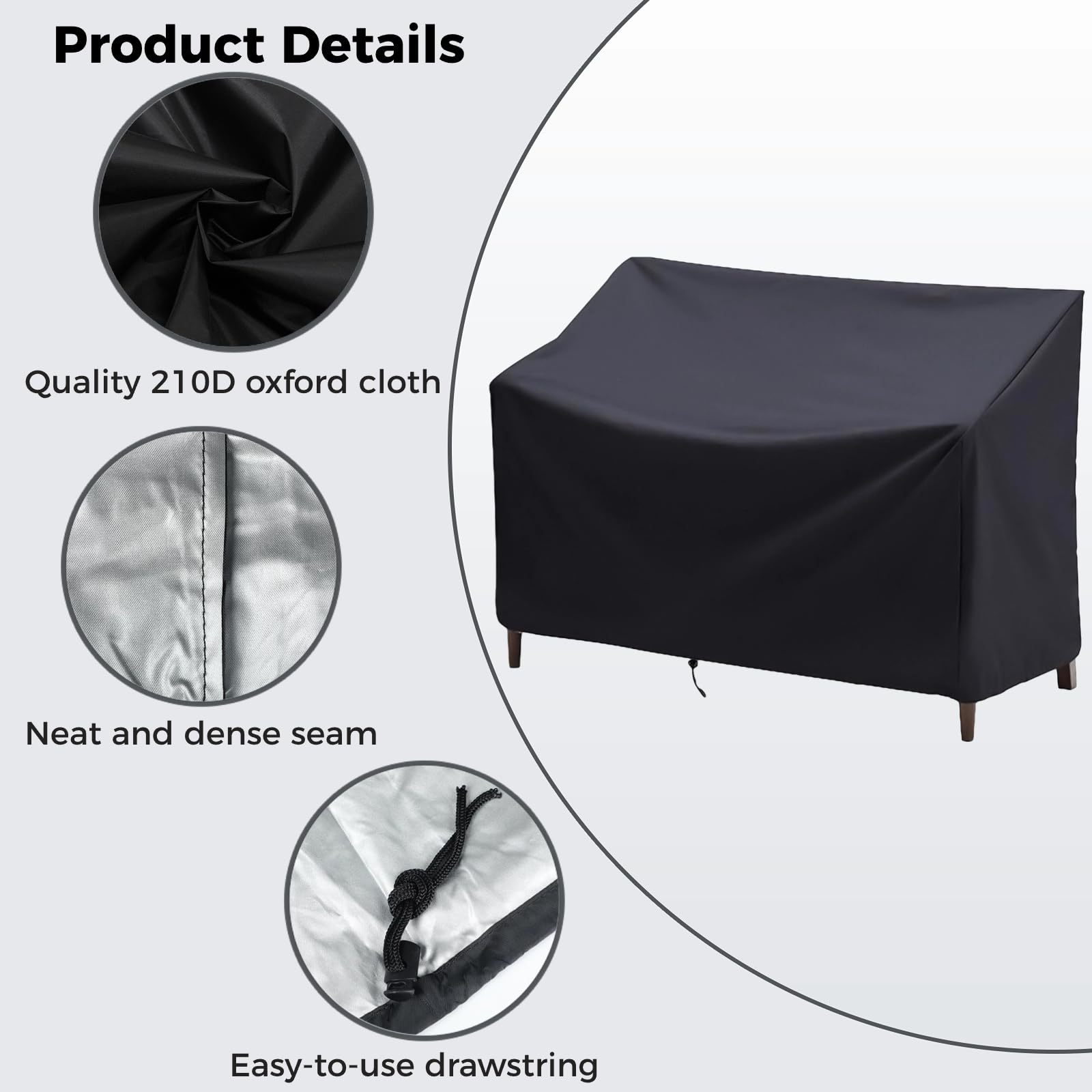 Cadeira empilhada capa de poei - Outdoor Furniture Cover avaliação e preço