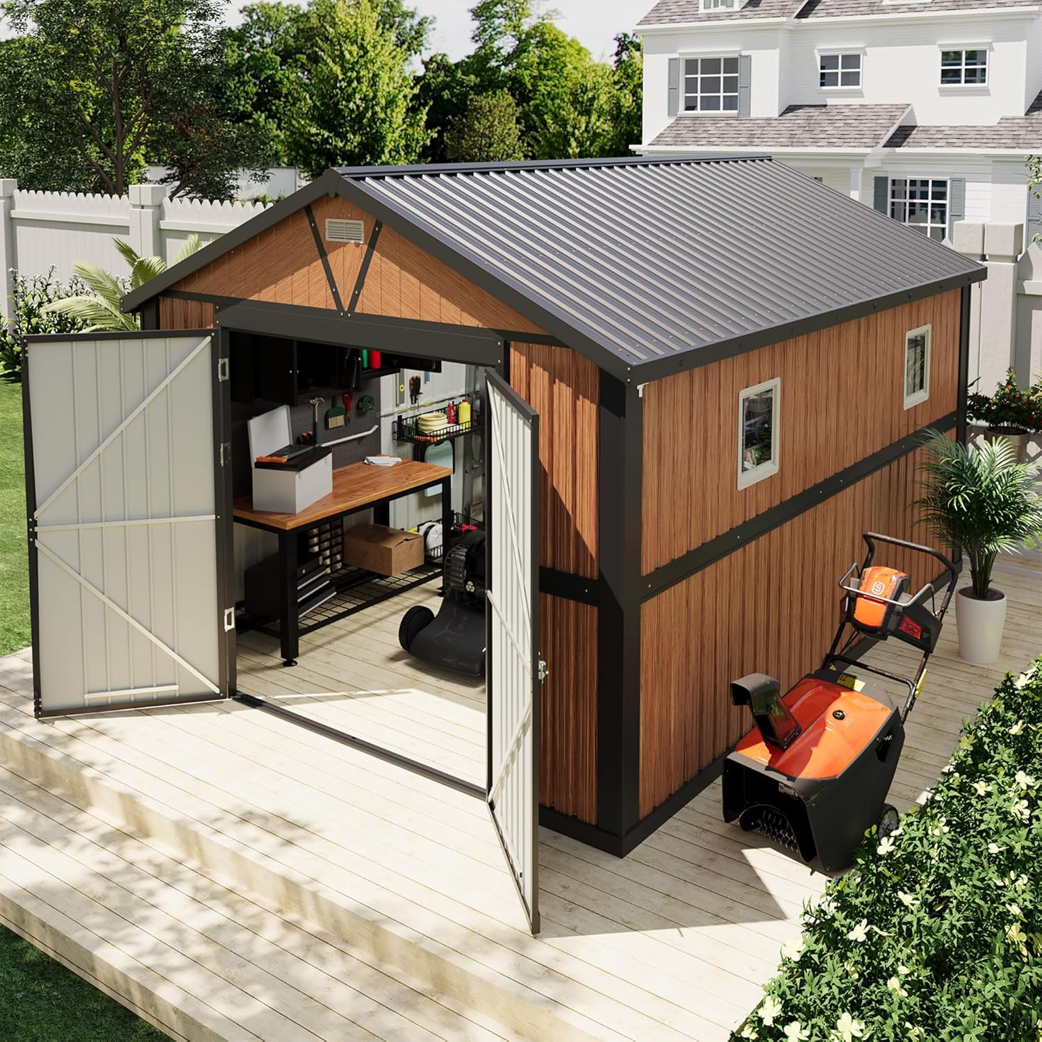 Galpão de Armazenamento Extern - Outdoor Furniture Ideas avaliação e preço
