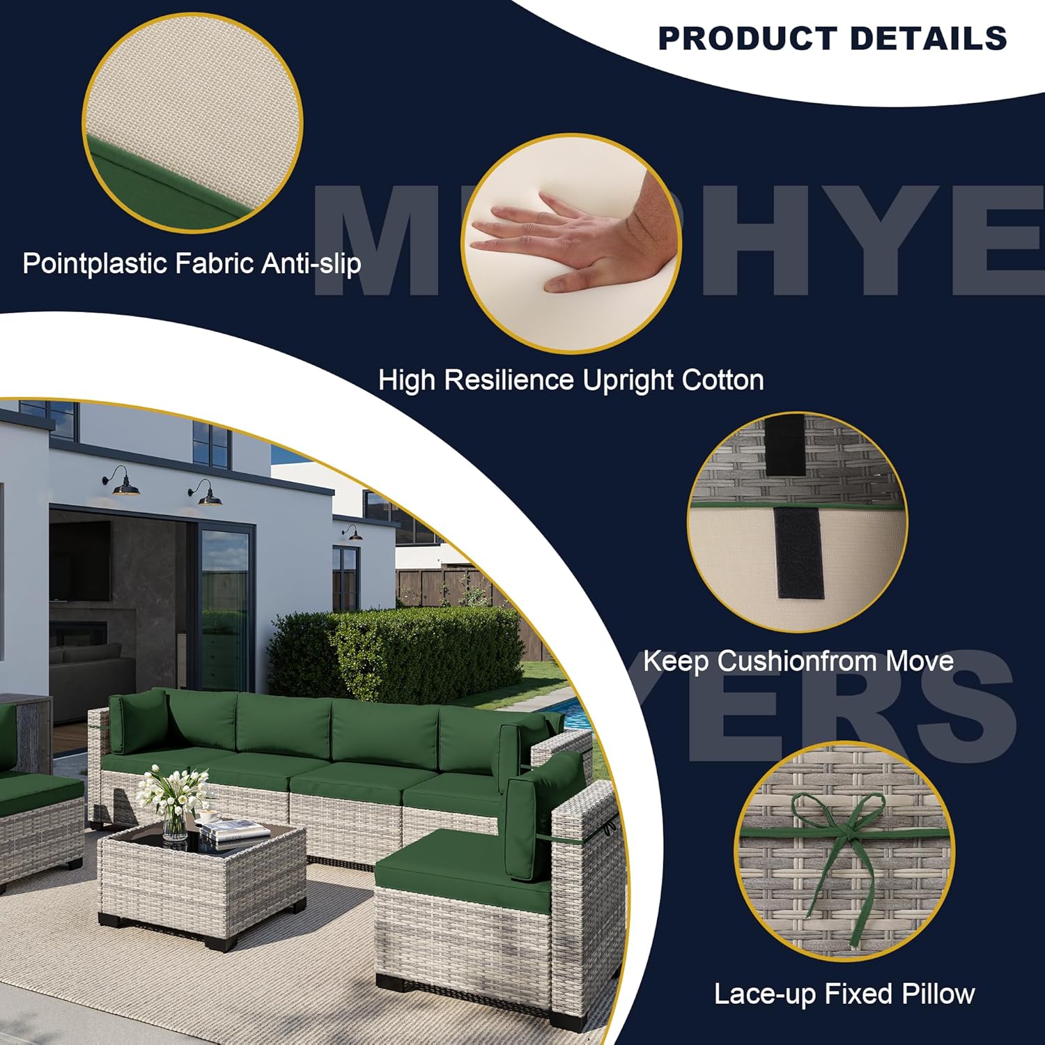 Conjunto de Móveis para Pátio  - Outdoor Furniture Fire Pit avaliação e preço