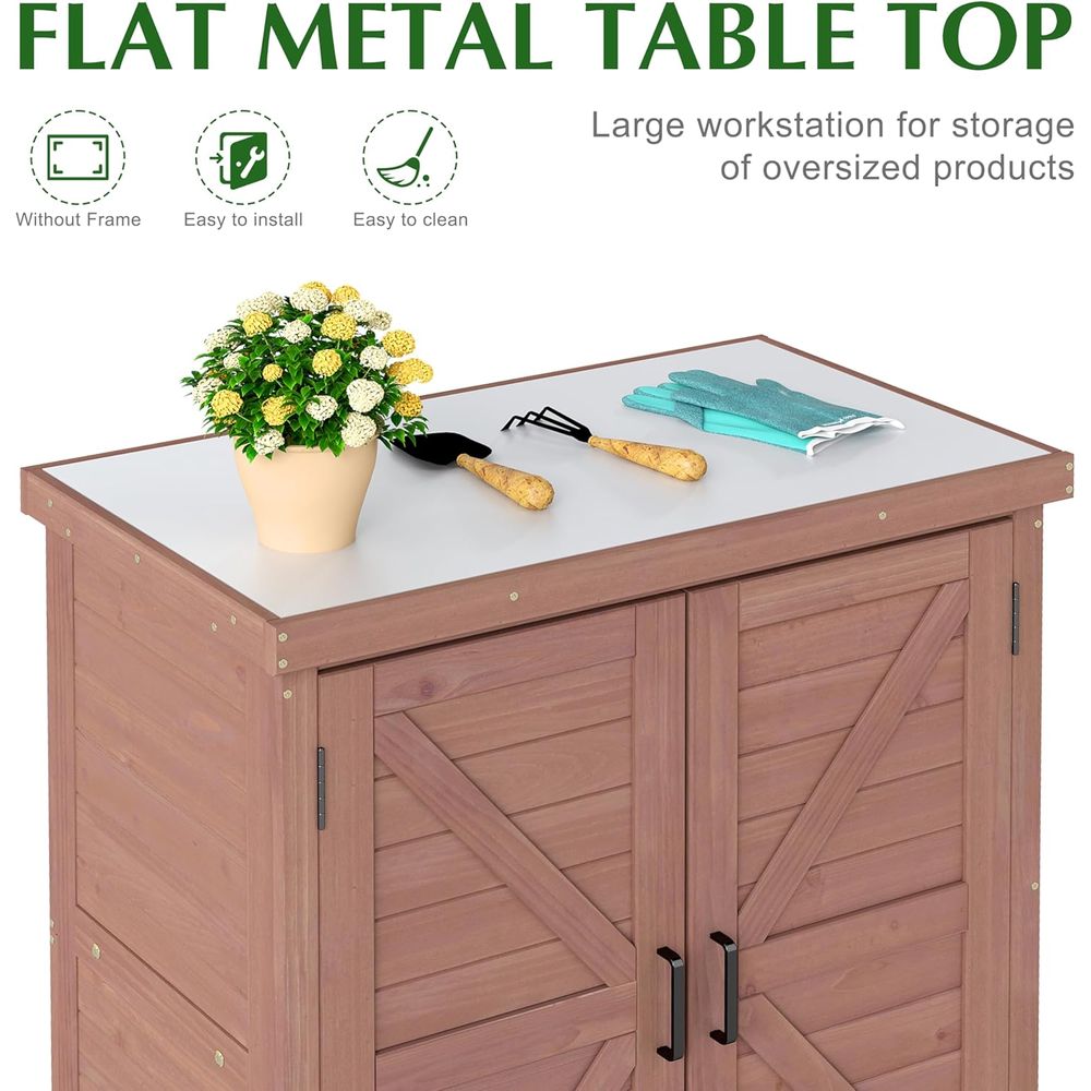 Armário de Armazenamento Exter - Outdoor Furniture Wooden avaliação e preço