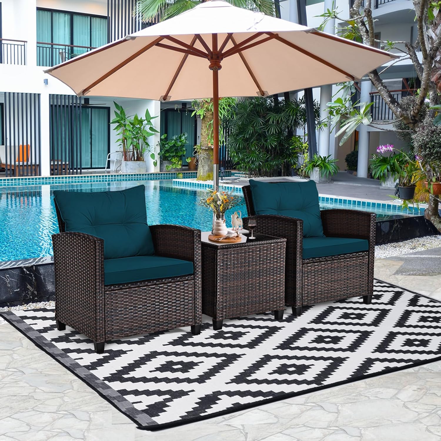 Conjunto de Móveis para Pátio  - Outdoor Furniture Ideas avaliação e preço