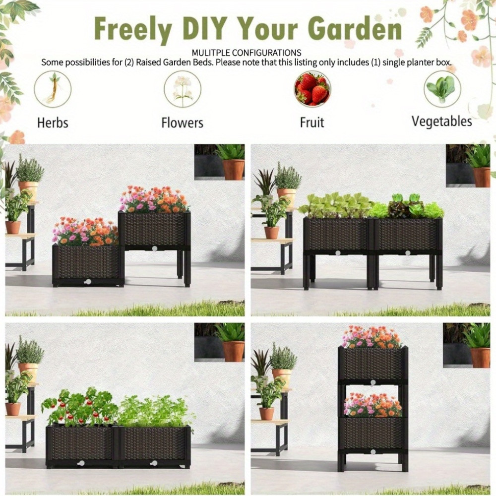 Canteiro Elevado para Jardim,  - Garden Storage Box avaliação e preço